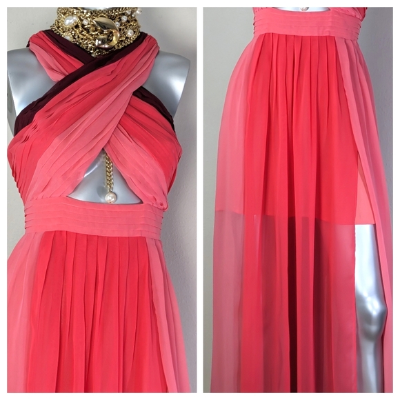 Ark & Company Fairy Core Resort Wear Summer Beach Pool Cutout Maxi Dress - Picture 9 of 15